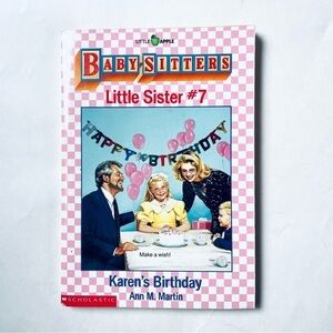 🎯3/$10 Baby-Sitter’s Little Sister Series Karen’s Birthday Paperback Book